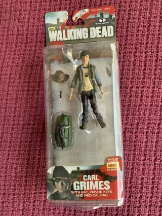 Mcfarlane Toys The Walking Dead Carl Grimes Action Figure Series 4 Nib