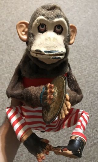 Vintage Musical Jolly Chimp JAPAN Monkey Cymbals - 1950 1960s 6