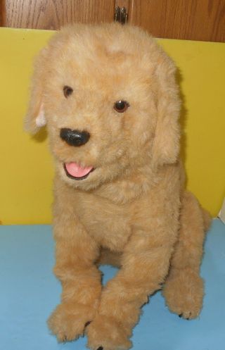 Hasbro Furreal Friends Biscuit My Lovin Pup Dog Animated 24 " Golden Yellow Lab