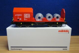 Marklin Gauge 1 Haubenwagen Cargo Coil Car 582793