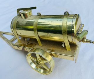 Wilesco A38 Brass Water Cart For Live Steam Traction Engine Road Roller Orig Box 4