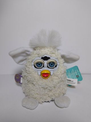 Furby Babies 1999 Tiger Electronics Blue Eyes Woolly Lamb - Moves No Voice 4parts