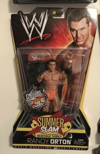 Wwe Mattel Summer Slam Heritage Series Randy Orton 1 Of 1000 Elite Figure 2004