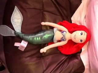 Disney Store The Little Mermaid 23 " Plush Doll