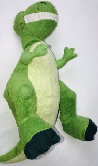 Toy Story Rex Kohls Cares For Kids Plush 14” Green Dinosaur T - Rex Disney Pixar