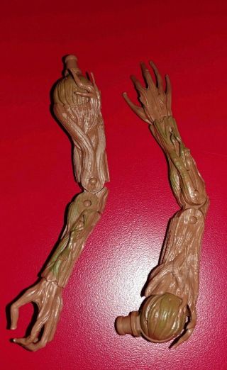 Marvel Legends Guardians Of The Galaxy Groot Baf Parts Right And Left Arm
