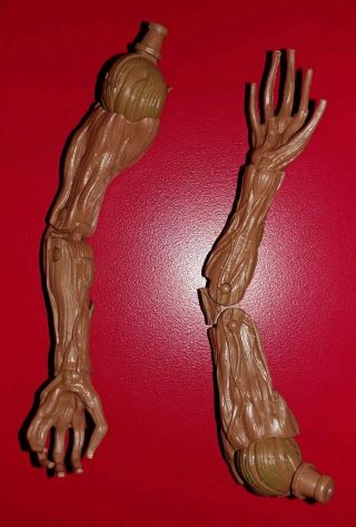 MARVEL LEGENDS GUARDIANS OF THE GALAXY GROOT BAF PARTS RIGHT AND LEFT ARM 2