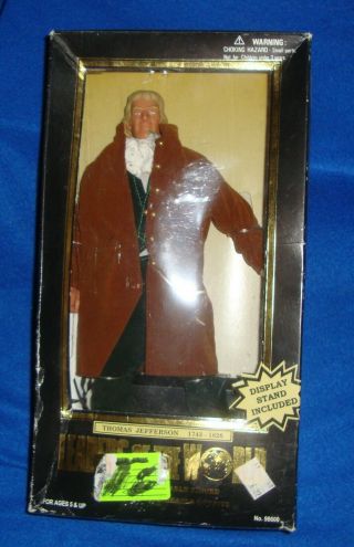 1998 Leaders Of The World Thomas Jefferson Figure - 1743 To 1826 - 3rd
