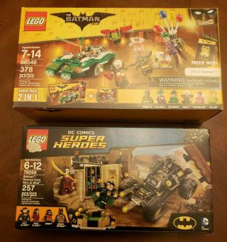 2 Lego Batman Movie Pack 2 - In - 1 Limited Edition 66546 & 76056