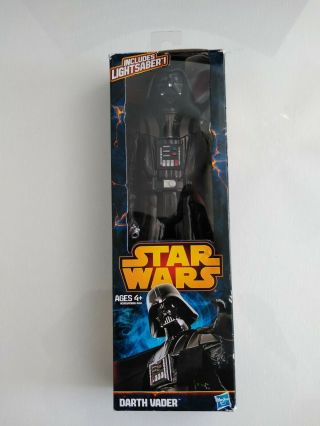 Hasbro Darth Vader Star Wars 12 Inch Figure Includes Lightsaber