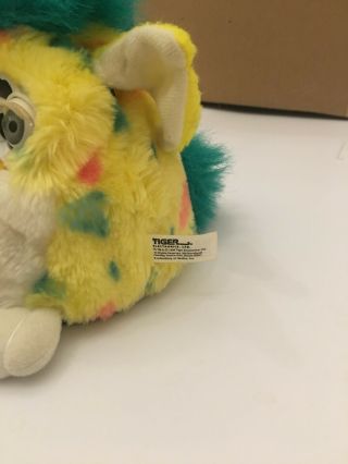 Furby Babies Yellow Confetti 1999 Tiger Electronics (70 - 940) 7