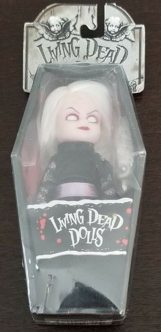 Living Dead Doll Mini Series 5 4in.  Ms.  Eerie W/ Noose Keychain Mezco