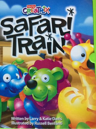Fisher - Price Creatrix Safari Train Basic Building Set For Youngsters