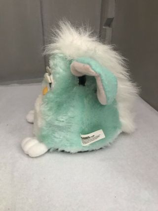 1999 Furby Baby Green with Blue Eyes, 2