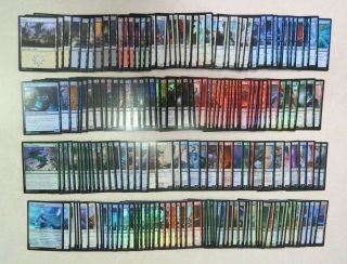Mtg Complete Foil War Of The Spark Uncommon,  Common,  And Basic Land Set