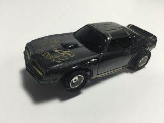 Tyco Ho Slot Car Smokey And The Bandit 1977 Pontiac Trans Am Black & Gold Nores
