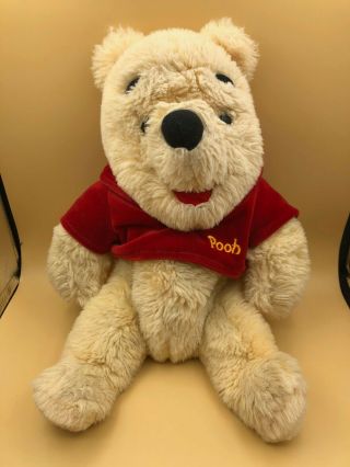 Winnie The Pooh Bear 1997 Mattel Plush Kids Soft Stuffed Toy Doll Disney Teddy