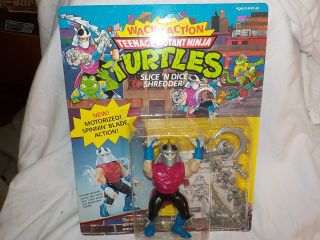 Tmnt Teenage Mutant Ninja Turtles Wacky Action Slice N Dice Shredder Sh6