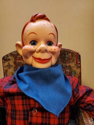Vintage 1973 Howdy Doody Ventriloquist Doll Eegee National Broadcasting Co
