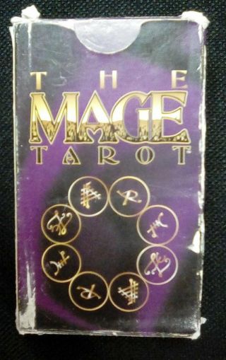 White Wolf The Mage Tarot Deck,  2001 Edition,  Wesley Snipes As The Mage
