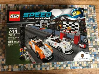 Lego Speed Champions 75912 Porsche 911 Gt Finish Line Retired