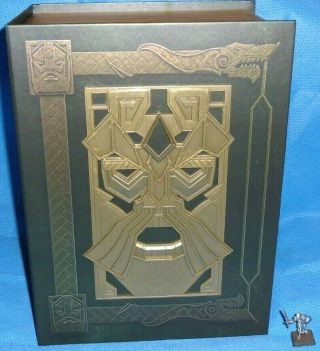 Warhammer Dwarf Book Of Grudges - Total War Art Book / Cosplay Case