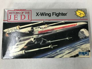 Star Wars X - Wing Fighter Model Return Of The Jedi Ertl 1989