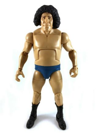 Andre The Giant Wwe Mattel Elite Series 29 Action Figure Wwf Flashback Afro Hair