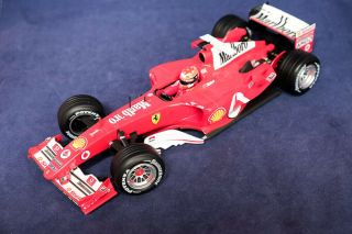 Hotwheels 1/18 F1 Ferrari F2004 World Champ Michael Schumacher Full Livery