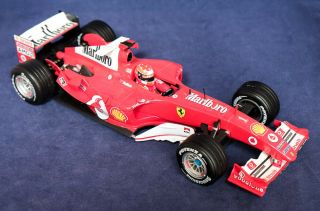 Hotwheels 1/18 F1 Ferrari F2004 World Champ Michael Schumacher full livery 4