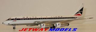 Used: 1:200 Aeroclassics Delta Air Lines Douglas Dc - 8 - 50 Model Airplane Acn818e
