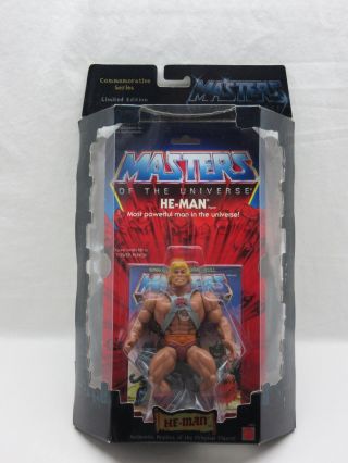 Motu,  Commemorative He - Man,  Misb,  Box,  Moc,  Masters Of The Universe,  Figure
