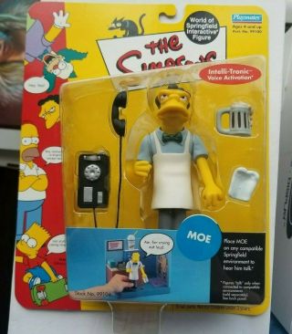 The Simpsons Wos Interactive Figure - Moe Figure - Series 3 -