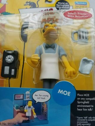 The Simpsons WOS Interactive Figure - Moe Figure - Series 3 - 2