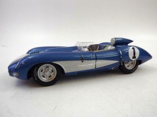 1957 Corvette Ss Blue 1:18 Diecast Model Car By Autoart