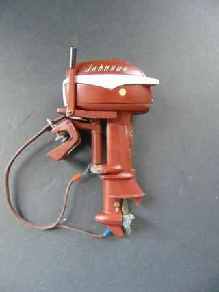 c.  1956 TOY OUTBOARD MOTOR K&O JOHNSON SEA HORSE 30 BATTERY OPERATED 2