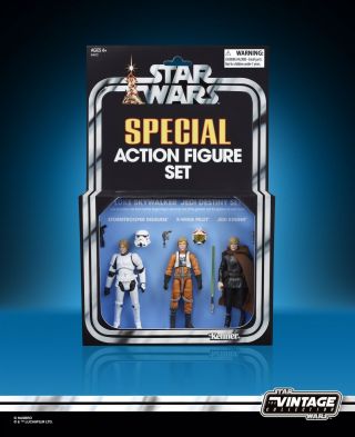 Sdcc 2019 Exclusive Hasbro Star Wars Luke Skywalker Jedi Destiny Set Pre -