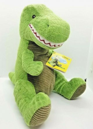 Kohls Cares Curious George T Rex Dinosaur Plush 11 " Stuffed Animal Toy Green