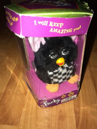 Furby Electronic Special Racing Edition 1999 Only 72,  000 Made A28