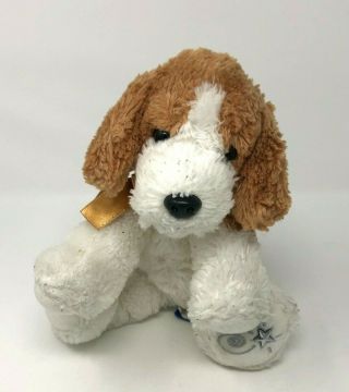 Russ Shining Stars Beagle Plush Stuff Animal Dog Puppy Black Brown White W/bow