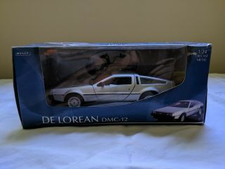 Welly Delorean Dmc - 12 1:24 Scale Model W/box