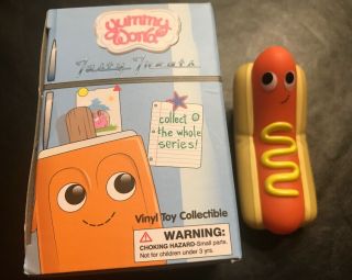 Kidrobot Yummy World Tasty Treats 3 - Inch Mini - Figure Hot Dog