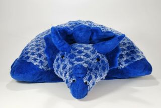 My Pillow Pets 27 " Plush Blue Triceratops Dinosaur Stuffed Animal