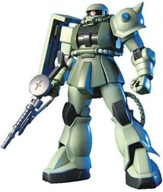 Gunpla Hguc 1/144 Ms - 06 Mass - Production Type Zaku (mobile Suit Gundam) Japan