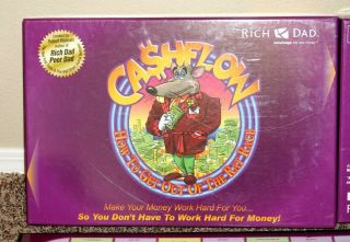 Cashflow 101 Board Game Rich Dad Poor Dad Robert Kiyosaki 100 Complete 2