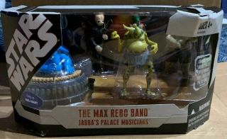 Star Wars The Max Rebo Band/jabbas Palace Musicians - Walmart Excl.  Box ‘07