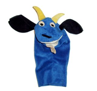 Baby Einstein Van Goat Gogh Blue Pre Disney Hand Puppet Kids Ii