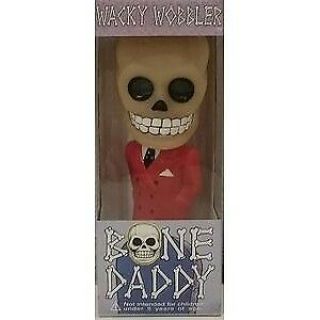 Funko Bone Daddy Red Suit Wacky Wobbler Bobble Head Pop Culture