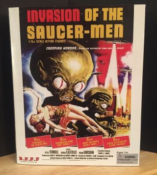 B.  F.  F.  F.  International Invasion Of The Saucer - Men 1:6 Scale Figure Set