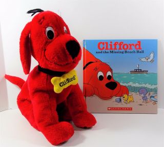 Kohl ' s Cares For Kids Clifford the Big Red Dog Plush Toy & Hard Cover Book 2